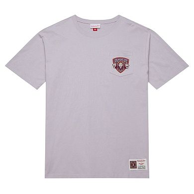 Men's Mitchell & Ness Purple Orlando City SC 10th Anniversary Premium Pocket T-Shirt