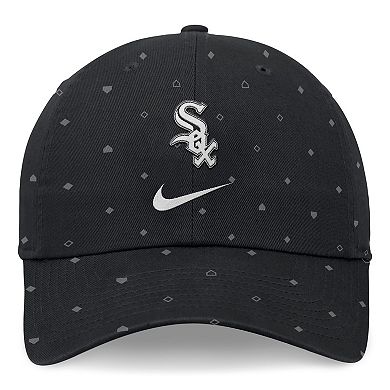 Men's Nike  Black Chicago White Sox Primetime Print Club Adjustable Hat