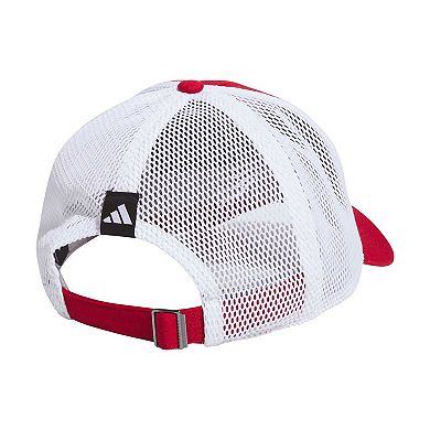 Men's adidas Scarlet Nebraska Huskers Mascot Slouch Trucker Adjustable Hat
