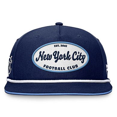 Men's Fanatics Branded Navy New York City FC Iron Golf Snapback Hat