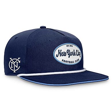 Men's Fanatics Branded Navy New York City FC Iron Golf Snapback Hat
