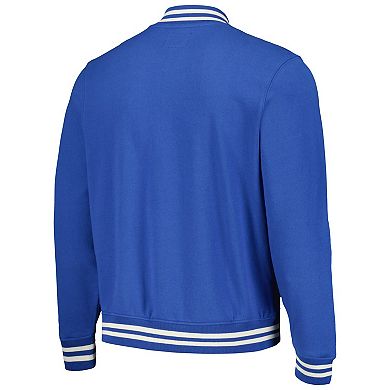 Men's '47 Royal Milwaukee Brewers Wax Pack Pro Camden Full-Zip Track Jacket