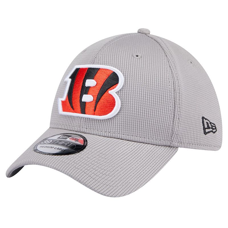 Men's New Era Gray Cincinnati Bengals Active 39THIRTY Flex Hat,
