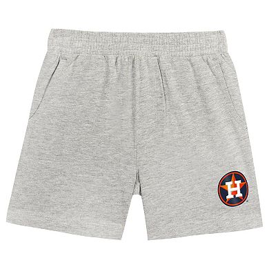 Preschool Fanatics Branded Houston Astros Loaded Base T-Shirt & Shorts Set