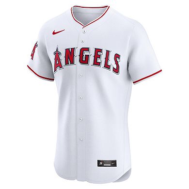 Men's Nike White Los Angeles Angels Home Elite Jersey