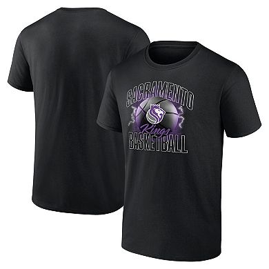 Men's Fanatics Branded Black Sacramento Kings Match Up T-Shirt
