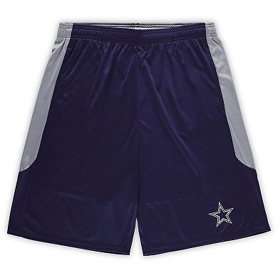 Men's Fanatics Branded Navy Dallas Cowboys Big & Tall Team Logo Shorts