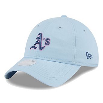 Women's New Era Oakland Athletics Multi Light Blue 9TWENTY Adjustable Hat