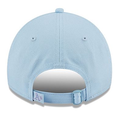 Women's New Era Oakland Athletics Multi Light Blue 9TWENTY Adjustable Hat