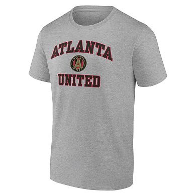 Men's Fanatics Branded Steel Atlanta United FC Heart & Soul T-Shirt