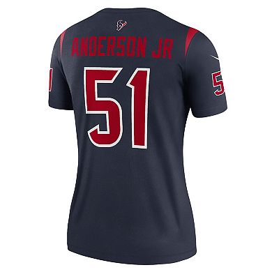 Women's Nike Will Anderson Jr. Navy Houston Texans  Legend Jersey