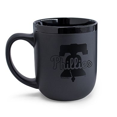 WinCraft Philadelphia Phillies 17oz. Black Tonal Mug