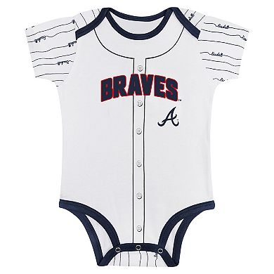 Infant Atlanta Braves Play Ball 2-Pack Bodysuit Set