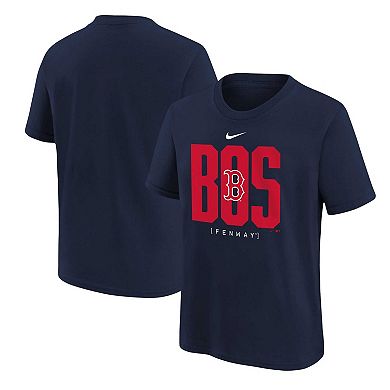 Youth Nike Navy Boston Red Sox Scoreboard T-Shirt