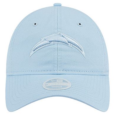 Women's New Era Light Blue Los Angeles Chargers Color Pack 9TWENTY Adjustable Hat