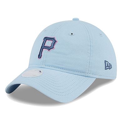Women's New Era Pittsburgh Pirates Multi Light Blue 9TWENTY Adjustable Hat