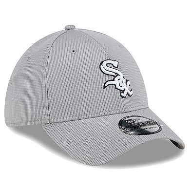Men's New Era Gray Chicago White Sox Active Pivot 39THIRTY Flex Hat