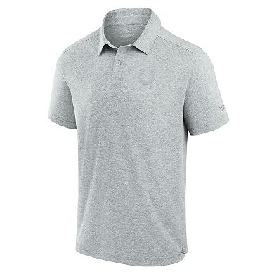 Men's Fanatics Gray Indianapolis Colts Front Office Tech Polo
