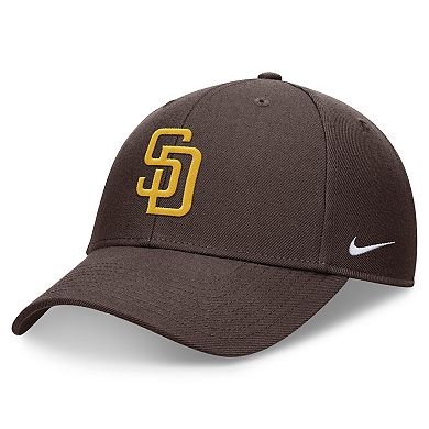 Men's Nike Brown San Diego Padres Evergreen Club Performance Adjustable Hat