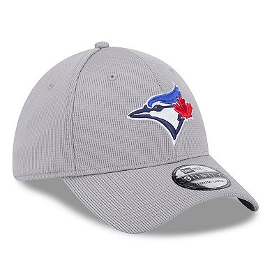 Men's New Era Gray Toronto Blue Jays Active Pivot 39THIRTY Flex Hat