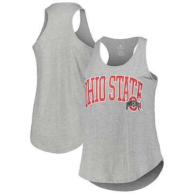 Men's Champion Black Ohio State Buckeyes Big & Tall Arch Over Logo Powerblend Pullover Hoodie