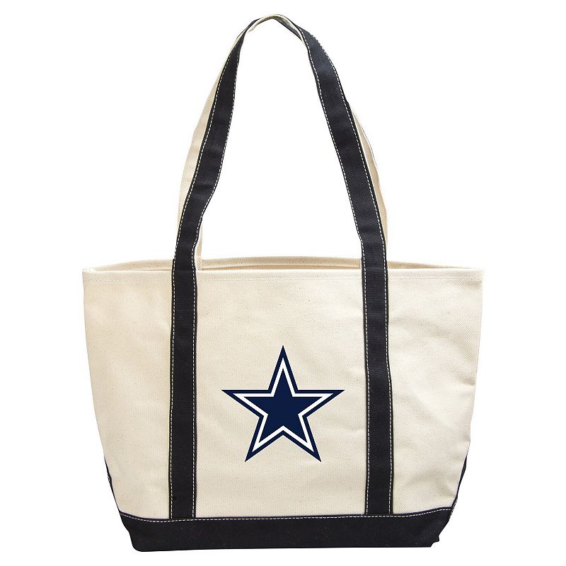 Dallas Cowboys Canvas Tote Bag, Beige