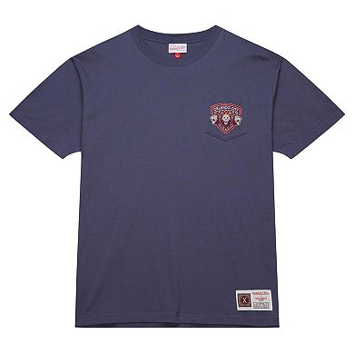 Men's Mitchell & Ness Lavender Orlando City SC 10th Anniversary Premium Pocket T-Shirt