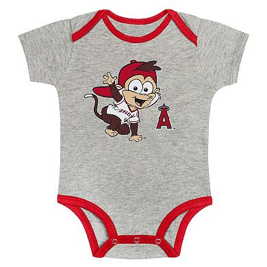 Infant Los Angeles Angels Play Ball 2-Pack Bodysuit Set