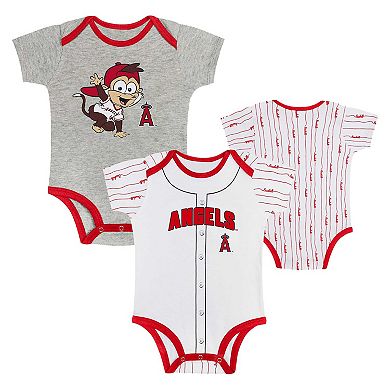 Infant Los Angeles Angels Play Ball 2-Pack Bodysuit Set