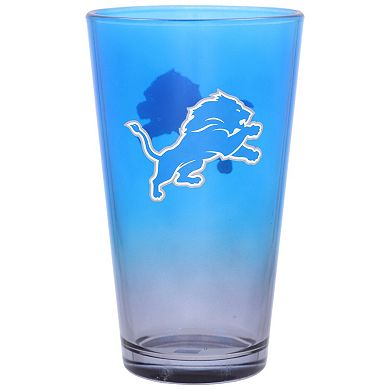 Detroit Lions 16oz. Ombre Pint Glass