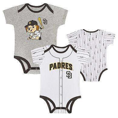 Infant San Diego Padres Play Ball 2-Pack Bodysuit Set