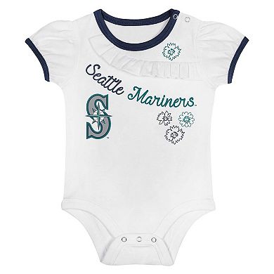 Newborn & Infant Seattle Mariners Sweet Bodysuit & Skirt Set