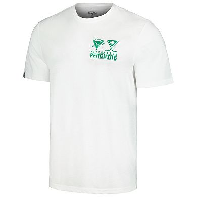 Men's Levelwear White Pittsburgh Penguins St. Patrick's Day Richmond T-Shirt