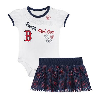 Infant Boston Red Sox Sweet Bodysuit & Skirt Set
