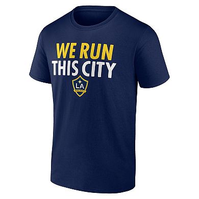 Men's Fanatics Branded Navy LA Galaxy Iconic Team Chant T-Shirt