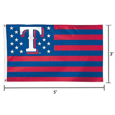 WinCraft Texas Rangers Deluxe 3' x 5' Flag