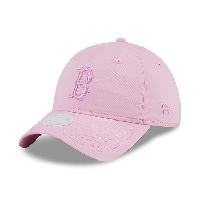 Women's New Era Boston Red Sox Fondant Pink 9TWENTY Adjustable Hat