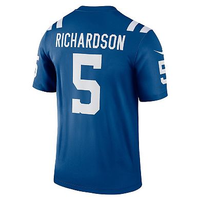 Men's Nike Anthony Richardson Royal Indianapolis Colts  Legend Jersey