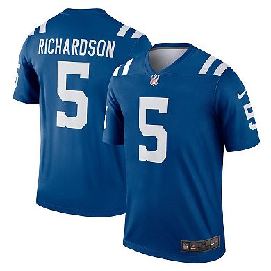 Men's Nike Anthony Richardson Royal Indianapolis Colts Legend Jersey