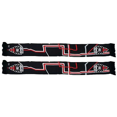 Black D.C. United Metro Woven Scarf
