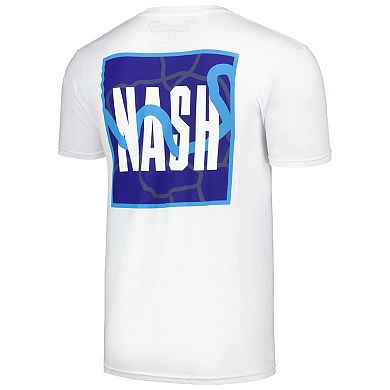 Men's Mitchell & Ness White Nashville SC 615 T-Shirt