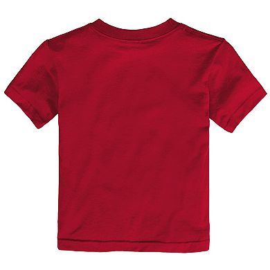 Toddler Crimson Oklahoma Sooners Softball T-Shirt