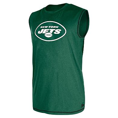 Men's New Era Green New York Jets Tank Top