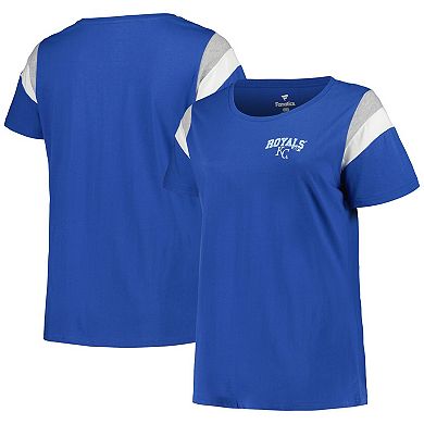 Women's Profile Royal Kansas City Royals Plus Size Scoop Neck T-Shirt