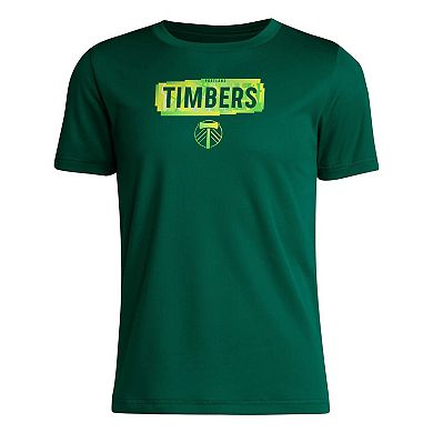 Youth adidas Green Portland Timbers Local Pop T-Shirt