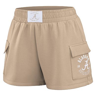 Women's WEAR by Erin Andrews Tan Alabama Crimson Tide Neutral Shorts