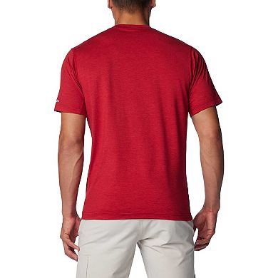 Men's Columbia Crimson Alabama Crimson Tide Tech Trail Omni-Wick T-Shirt