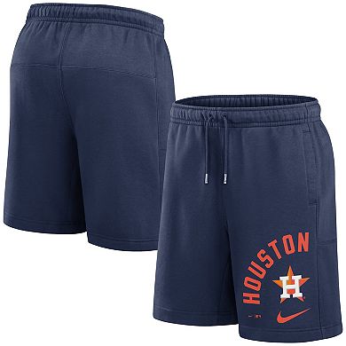 Men's Nike Navy Houston Astros Arched Kicker Shorts