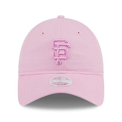 Women's New Era San Francisco Giants Fondant Pink 9TWENTY Adjustable Hat