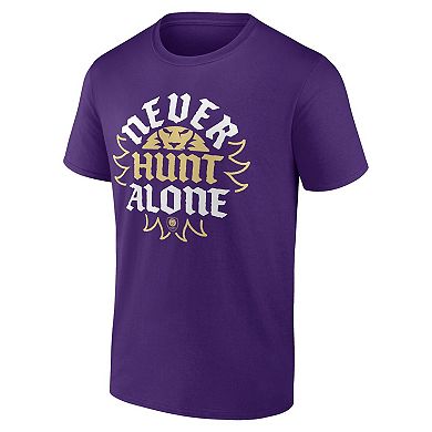 Men's Fanatics Branded Purple Orlando City SC Iconic Team Chant T-Shirt